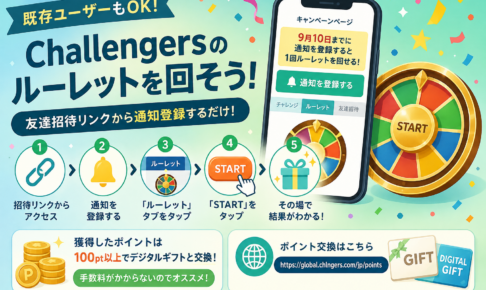 チャレンジャーズルーレット