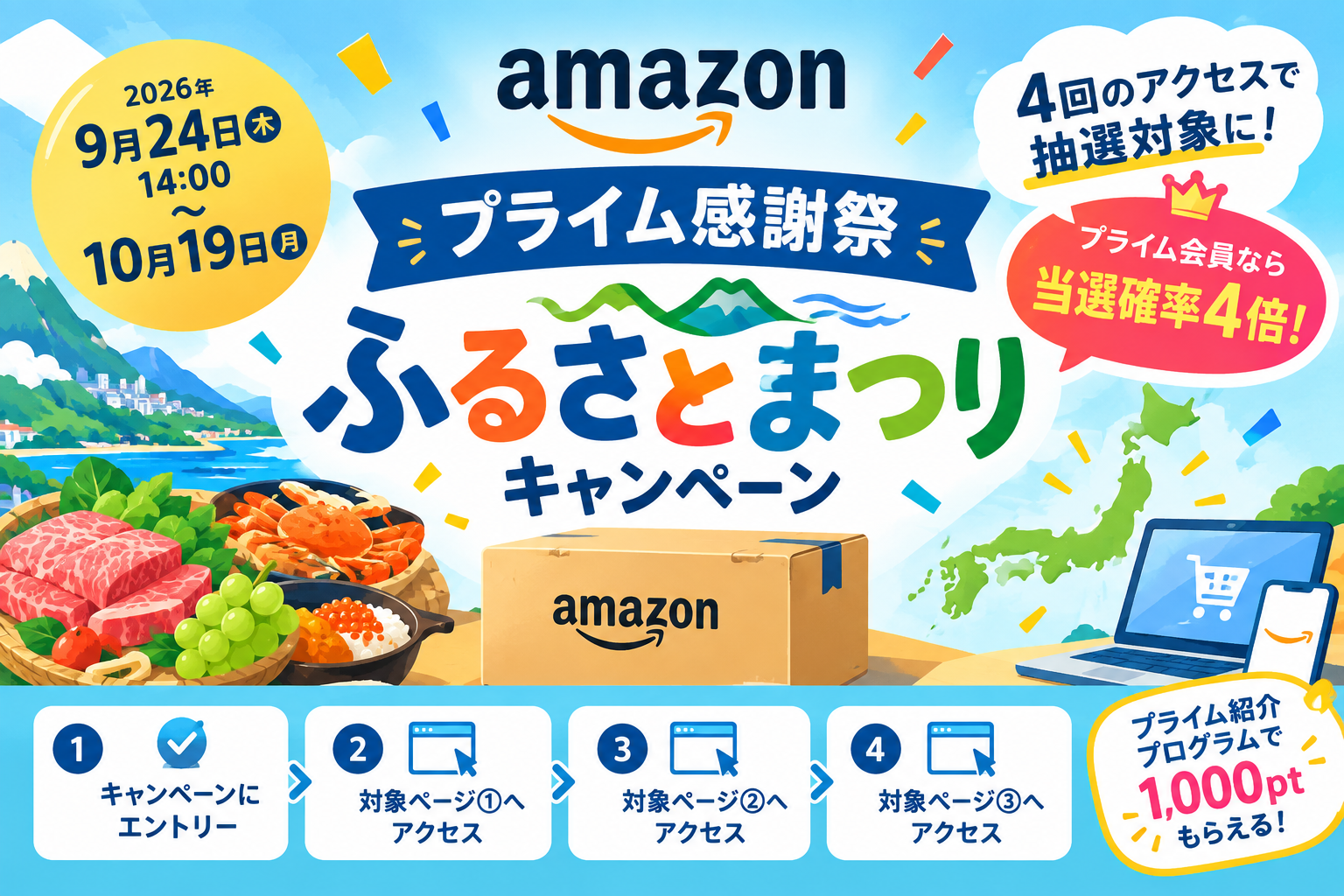 Amazonプライム感謝祭「ふるさとまつり」