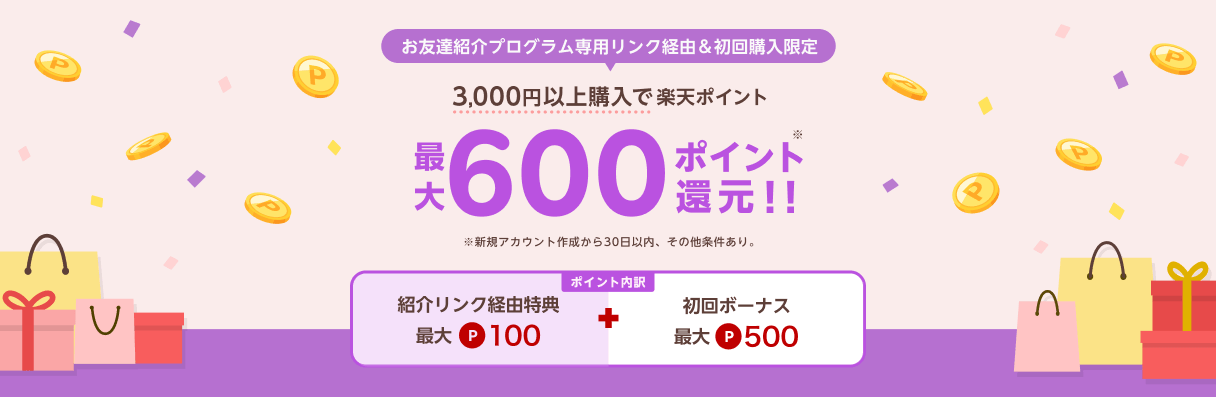 楽天リーベイツ招待プログラム